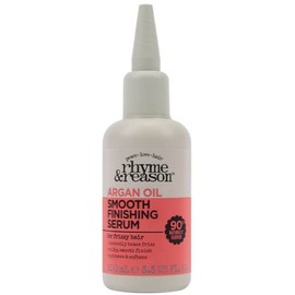 R R RR Rhyme and Reason Smooth Finishing Hair Serum. 3.3 Fl Oz. Blended with 100% Natural Cold-Pressed Argan Oil. Smooth, Silky, & Hydrating. (1 Pack)