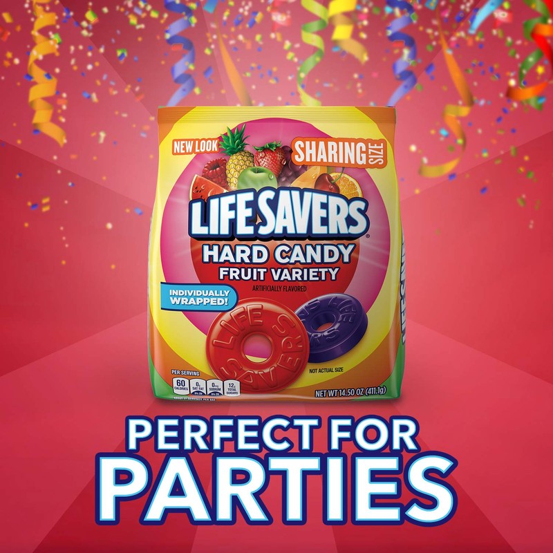 LifeSavers 5 Flavors Hard Candy, 14.5-Ounce Bag