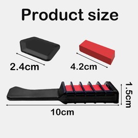 Hair Chalk, 10 Pcs Hair Chalk for Kids, Temporary Hair Color Chalk Comb Set, Washable Colour Brush, Kids Hair Dye, Available for Party Hair Dressing, Birthday Gift for Kids