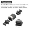 QUARKZMAN Fiber Optical Coupler MTP-MPO Single Mode Simplex Adapter MTP-MPO/UPC