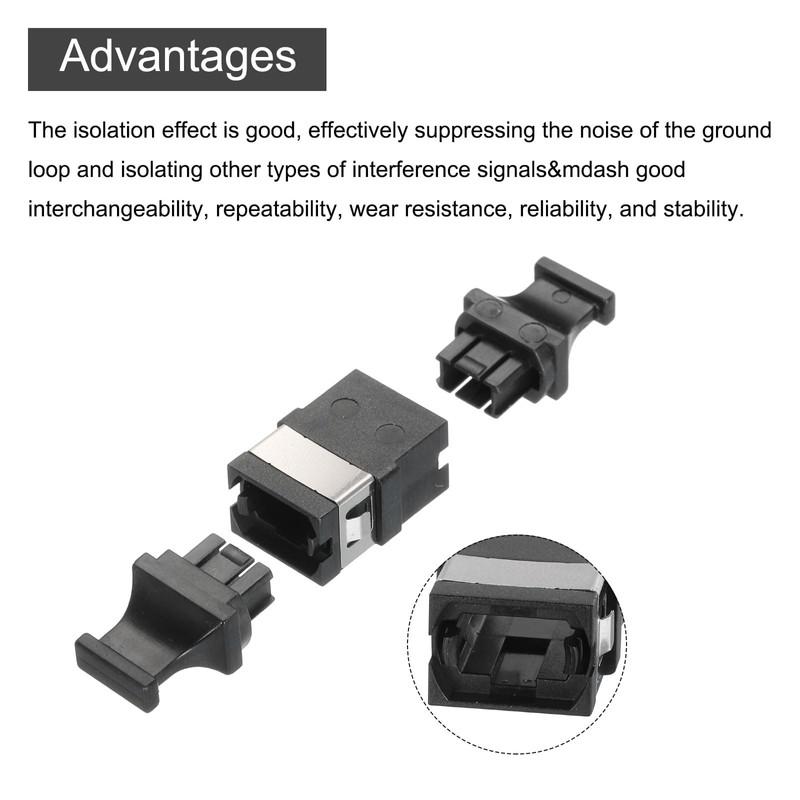QUARKZMAN Fiber Optical Coupler MTP-MPO Single Mode Simplex Adapter MTP-MPO/UPC