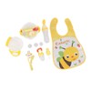 Baby Feeding Set Safe PP Silicone Compact Space Saving Discomfort