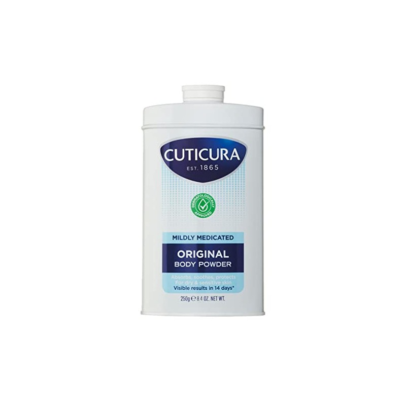 Cuticura Mildly Medicated Talc 250g by Cuticura
