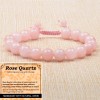 Rose Quartz - Love and Courage - Handmade Yoga Natural