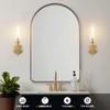 SANTOSTOCK Gold Wall Sconces Set of 2, Modern Bathroom Sconces