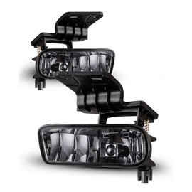 AUTOWIKI Luz antiniebla para Chevy Silverado 1999-2002/Chevy Suburban 2000-2006/Chevy Tahoe 2000-2006 con lente ahumada, 2 luces antiniebla