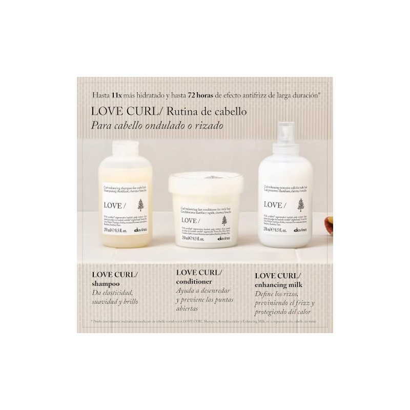 Davines LOVE CURL Shampoo | Shampoo potenciador de rizos |