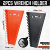 Magnetic Wrench Organizer Holder 2pc SAE(1/4" - 1/16") & Metric(6mm-24m