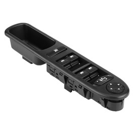 Power Window Switch 6490.EH Master Control Switch 6554.QF Auto Front Right Drive Side Electric Switch Button 96642444XT for 207 2006 2007 2008 2009 2010 2011 2012 2013 2014 2015 2016 207 windo