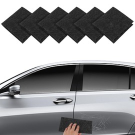 6pcs Nano Sparkle Cloth,Upgraded Nano Sparkle Cloth Reviews Multi-Purpose Car Scratch Remover for Deep Scratches Easily Repair Paint Scratches and Water Spot Remover