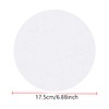 XHNFCU Pack of 150 7 inches (17.5 cm) round parchment