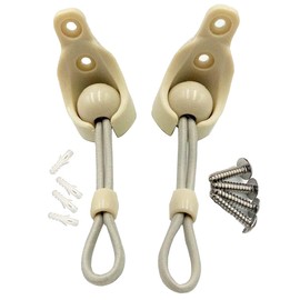 Linlang Universal Indoor and Outdoor Blinds Shades Shutter Accessories Easy to Install, Bungee Kit, Beige