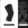 Compression Knee Sleeve for Sports Support – Breathable Anti-Slip Knee