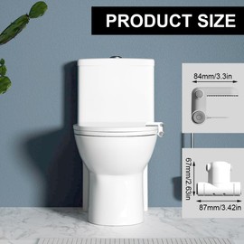 Child Safety Toilet Lock - Toilet Lock for Baby Safety, Toilet Seat Child Protection in Bathroom, Baby-Safe Toilet Lid Lock Fits Most Toilets