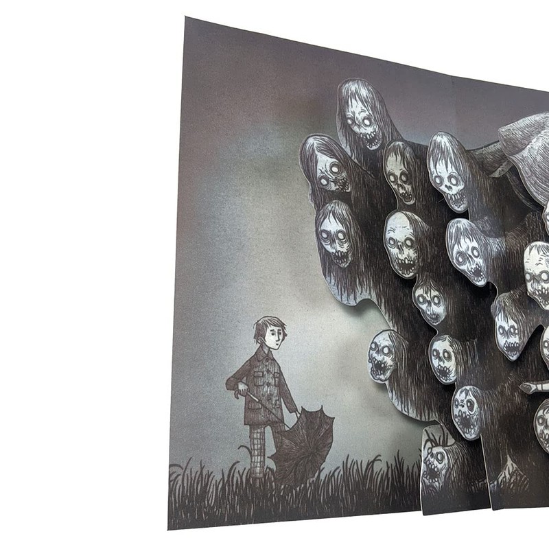 John Kenn Mortensen Dressed To Kill Pop Up Greeting Card