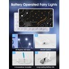 Minetom 6 Pack Fairy Lights Battery Operated String Lights -