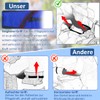 Ehucon Transfer Belt Gear Belt for Seniors, Transfer Belt with