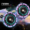 FARBIN 12V Loud Car Horns High Tone/Low Tone Train Horn