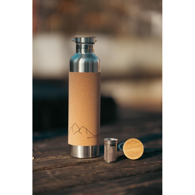 Salty Mind Replacement Lid/Drinking Attachment with Straw for Stainless Steel