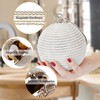 CORIOS Clutch Women's Pearl Evening Bag Round Ball Rhinestone Clutch