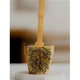 Maaj Flower Pot Brush 25 cm Wooden Union Bristles Hard Tapered Vegan Made in Germany