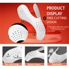 CuteHome 4 Pairs Mens Trainer Toe Caps Anti Wrinkle Shoe