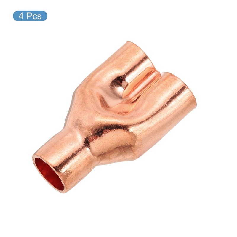 PATIKIL 1/2" x 1/2" x 1/2" ID Tee Tee Y