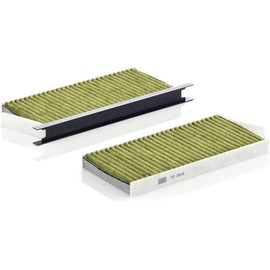 Original MANN-FILTER Interior Filter FP 2418-2 – FreciousPlus biofunctional pollen filter (set of 2) – For passenger cars