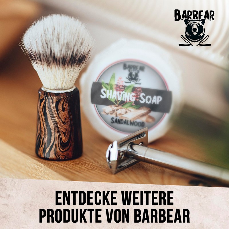 Barbear Gift Set for Men - Premium Safety Razor &