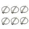 Stainless Steel 316 Lynch pins Linch Pin Dia 6.1mm(1/4In) x