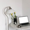 Flower Vase Modern Acrylic Decorative Unique Wavy Shape Vase for