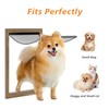 MIAOTONG Dog Door Replacement Flaps with Screw, Small Doggie Door