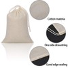 Tatuo 50 Pieces Drawstring Bags Muslin Bag Sachet Bag for
