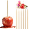 400 pcs Candy Apple Skewer Sticks, PEOUWNES 5mm 5.5 inch