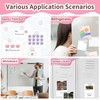 DUJEQM Fridge Magnets Whiteboard Magnets Notice Board Small Round Magnets