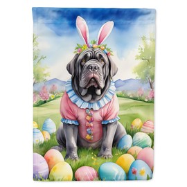 Caroline's Treasures DAC5119GF Neapolitan Mastiff Easter Egg Hunt Garden Flag Mailbox Flag Decorative Yard Flag Banner Outside Patio Artwork Yard Flower Beds, Garden Size, Multicolor