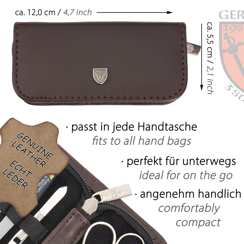 3 Swords Germany - brand quality 5 piece manicure pedicure
