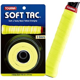 Tourna Soft Tac Overgrip Wrap, Neon Yellow