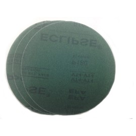 Sungold Abrasives 07814 60-micron 11-1/4-Inch Eclipse Film Hook and Loop Sanding Discs for GEM Sanders, 5-Pack