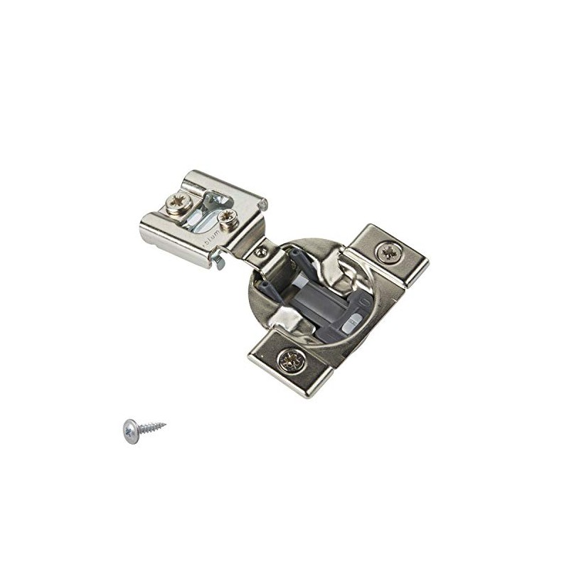 Blum B038N358B.10 5/8" Overlay Press-In Soft Close Hinge - 4