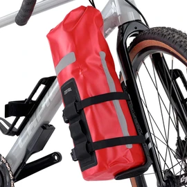 ZEFAL Fork Bags Bicycle Dry Bag 6L + Z Adventure Cage - Bicycle Bags for Pannier Rack or Fork - Bicycle Bag Waterproof - Bike Packing Bags - Bicycle Accessories Gravel Bike