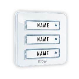 m-e modern-electronics KLINGELTASTER KTA 3 FAM. WEI