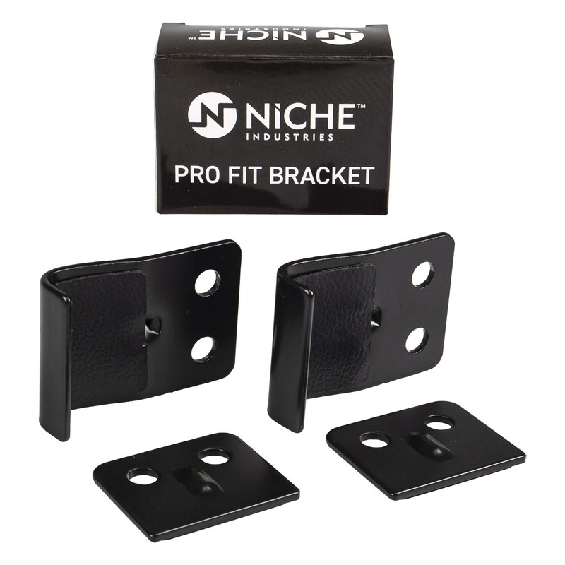NICHE Red Offroad Break-Away Side View Mirror Set for UTV