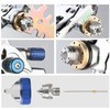 ENDOZER Professional HVLP Spray Gun Set Gravity Feed Air Spray