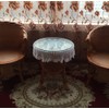 Lelefly Cotton Handmade Crochet lace Table Runners Round Tablecloth Doilies