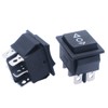 mxuteuk KCD2-223-JT 12V Momentary Rocker Switch 6-Pin Motor Polarity Reverse