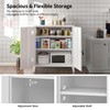 MIOCASA Metal Storage Cabinet with Locking Double Doors, Lockable Steel