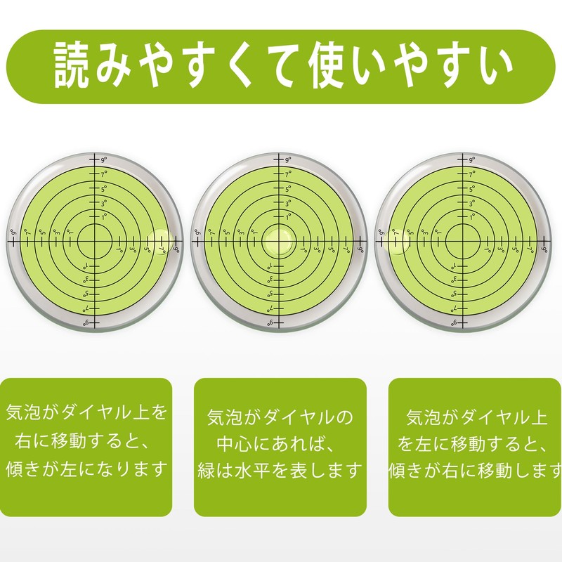 Golf Green Leader, Golf Marker, Round Bubble Level, Precision Golf