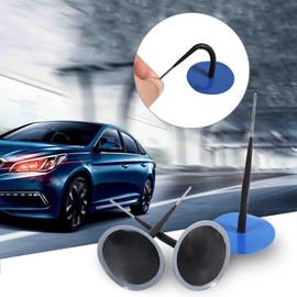 TKSE Tyre Plug Patch,24Pcs 4.5mm Mushroom Plug Patch Auto Tubeless Tyre Puncture Repair Wired for Car Motorcycle Truck Bus and Agricultural Tyres