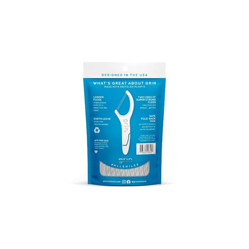 Grin Double Flosspyx Travel - 14 ct